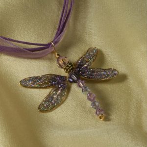 Dragonfly Pendant with cord